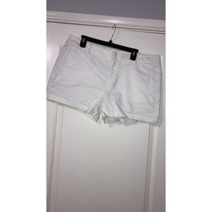 White shorts never worn